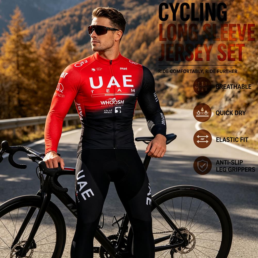 Cycling Commuter Trousers - طقم ملابس ركوب الدراجات بأكمام طويلة