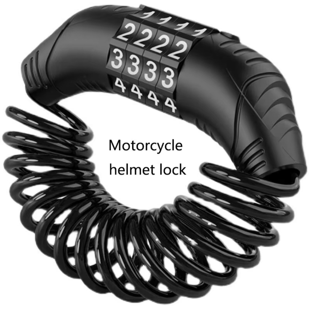 Chain Lock Combination - قفل كابل محمول مضاد للسرقة برمز