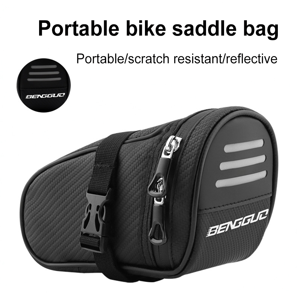 Saddle Bag Under Seat - 1L سرج الدراجة حقيبة مقاوم للماء