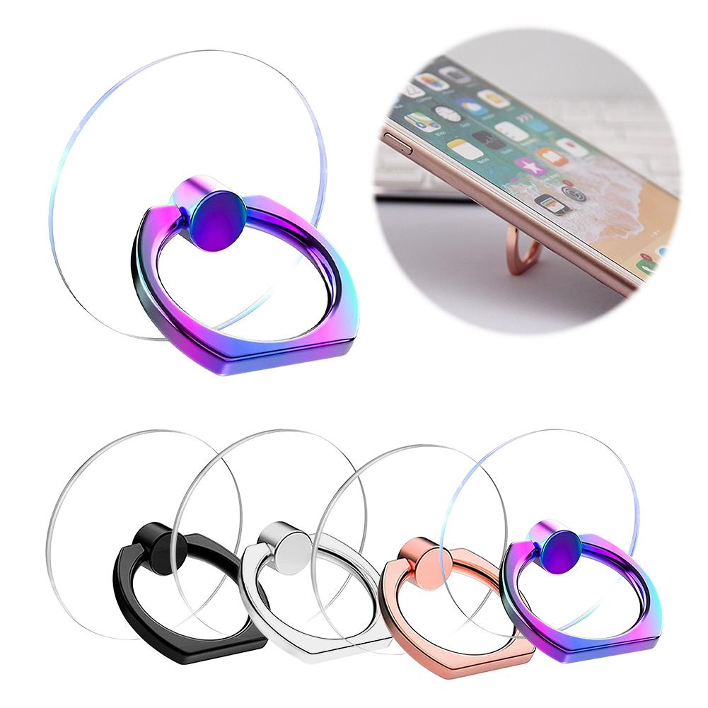 حامل هاتف خلوي شفاف دوار 360 د - مراجعة Kickstand Adjustable وسعره