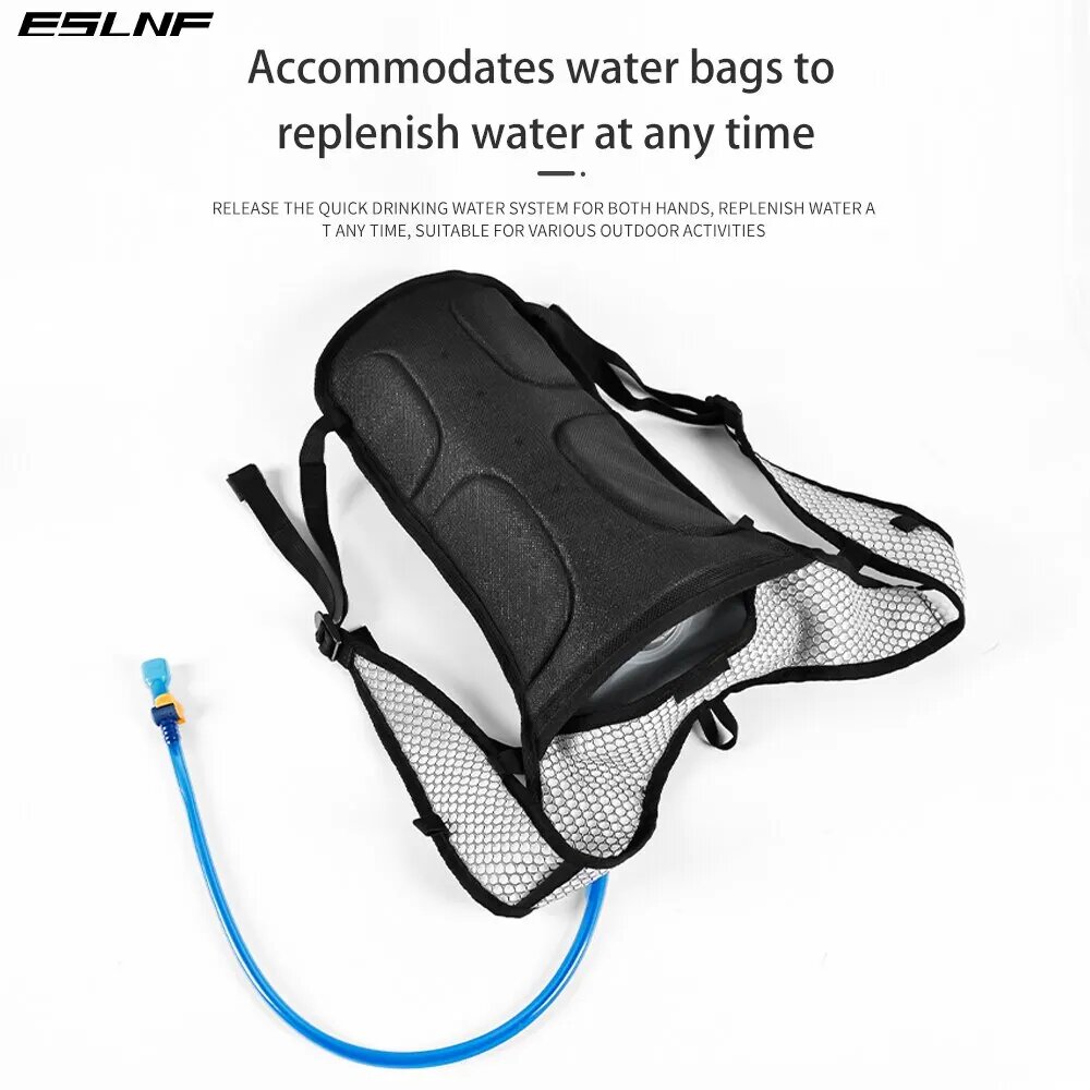 ESLNF دراجة دراجة أكياس حقيبة  - مراجعة Cycling Commute Backpack وسعره