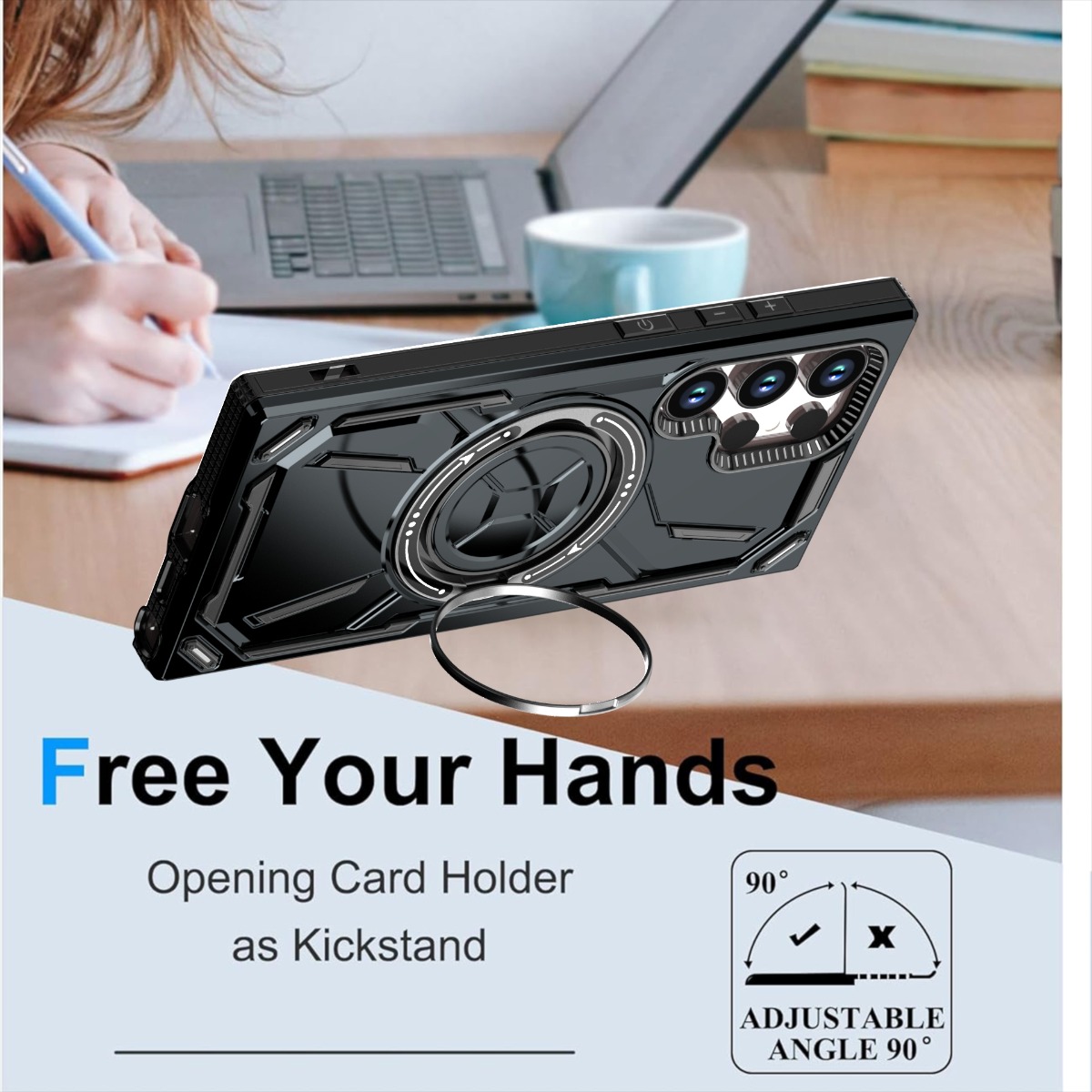 حافظة لهاتف سامسونج جالاكسي S2 - مراجعة Kickstand Adjustable وسعره