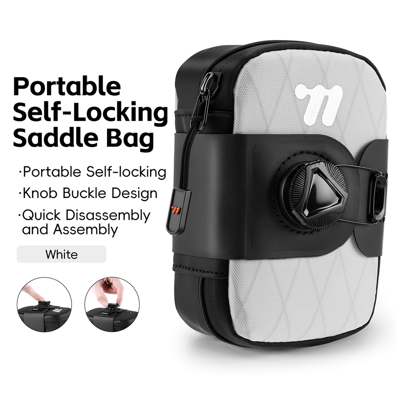 حقيبة سرج الدراجة من ويست بايك - مراجعة Saddle Bag Under Seat وسعره