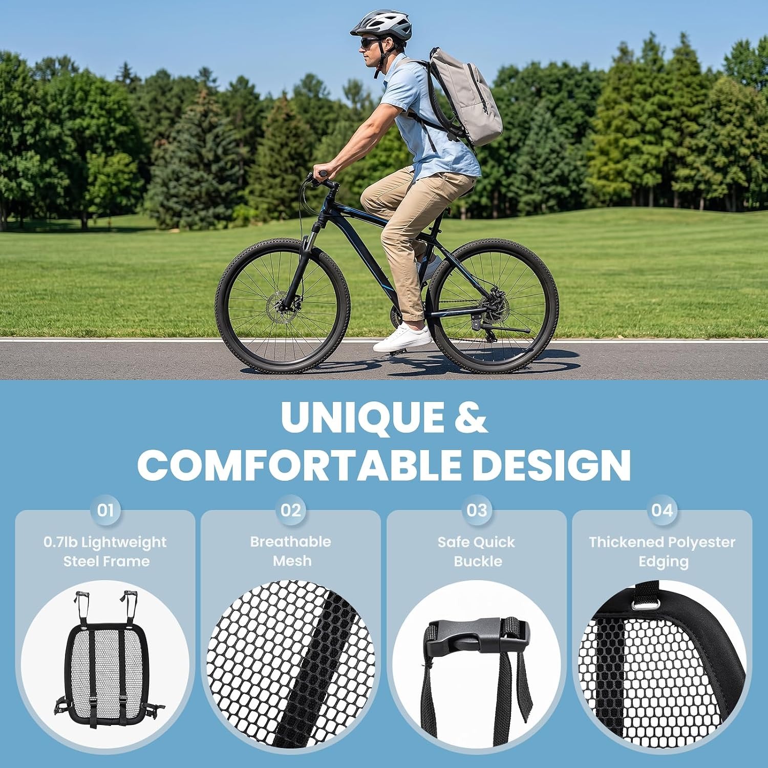 حقيبة ظهر خفيفة الوزن ذات تهوي - مراجعة Cycling Commute Backpack وسعره