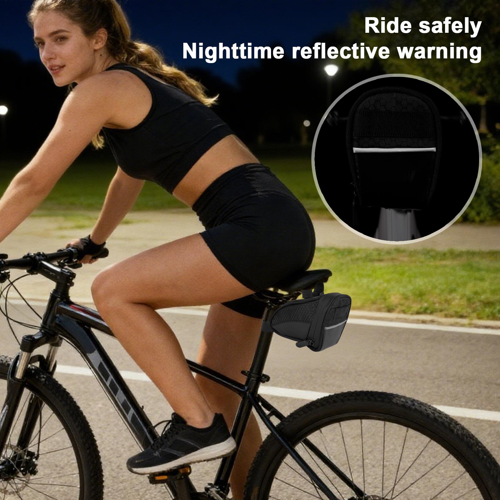 حقيبة كبيرة بسحاب للدراجة حقيب - مراجعة Saddle Bag Under Seat وسعره