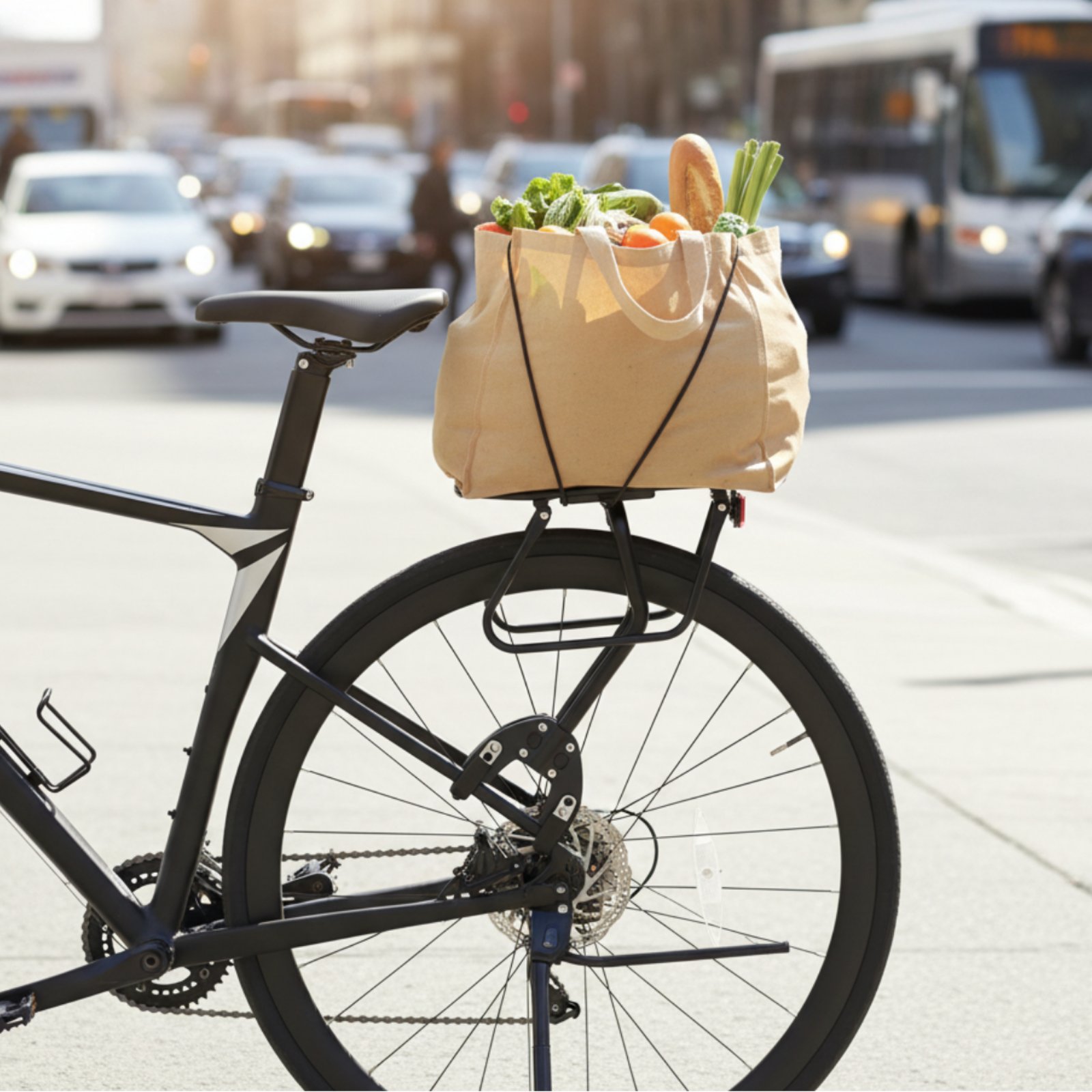 حامل خلفي للدراجة خفيف الوزن م - مراجعة Cycling Commuting وسعره