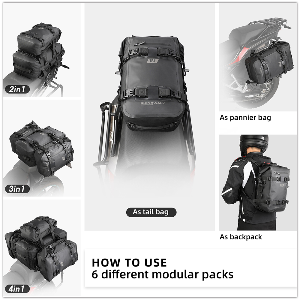 حقيبة رانوووك للدراجات النارية - مراجعة Cycling Commute Backpack وسعره