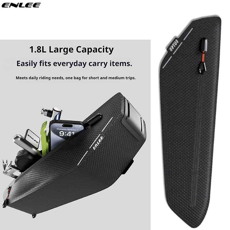 ENLEE دراجة العلوي أنبوب حقيبة - مراجعة Cycling Commute Gear وسعره